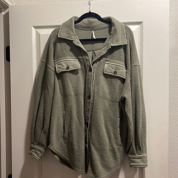 Free People shirt jacket - Picture 2 of 4
